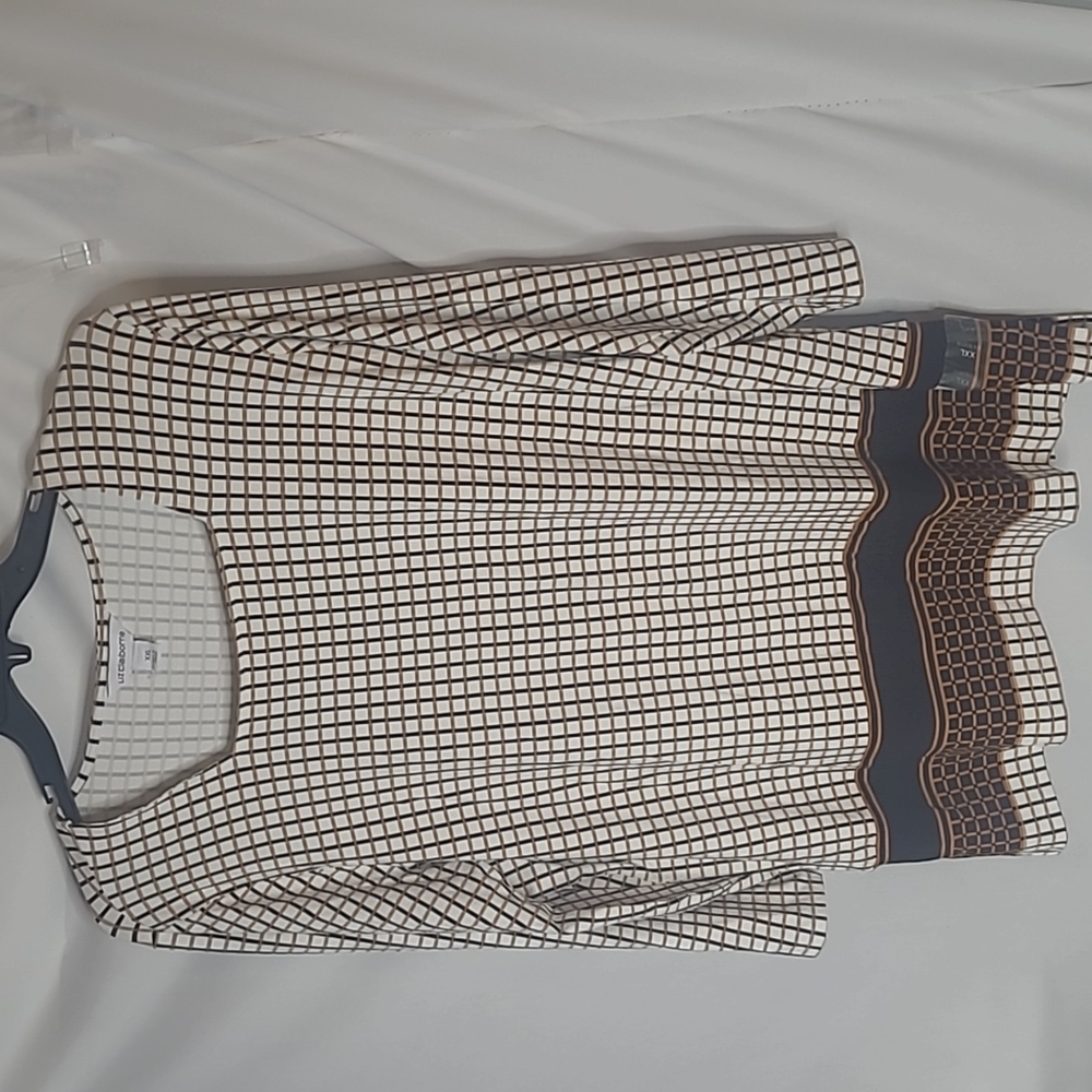 Liz Clairborne Long Sleeve Top New with Tags -Size XXL